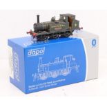 Dapol: A boxed Dapol, O Gauge, Terrier A1X Fishbourne 9 Southern Green Locomotive, Reference 7S-