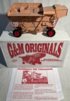 G&M Originals: A boxed G&M Originals, Marshall SM Thrasher. 1/32 scale hand made model made by G & M