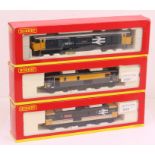 Hornby: A collection of three boxed Hornby, OO Gauge, to comprise: BR Co-Co Diesel Electric Class 50