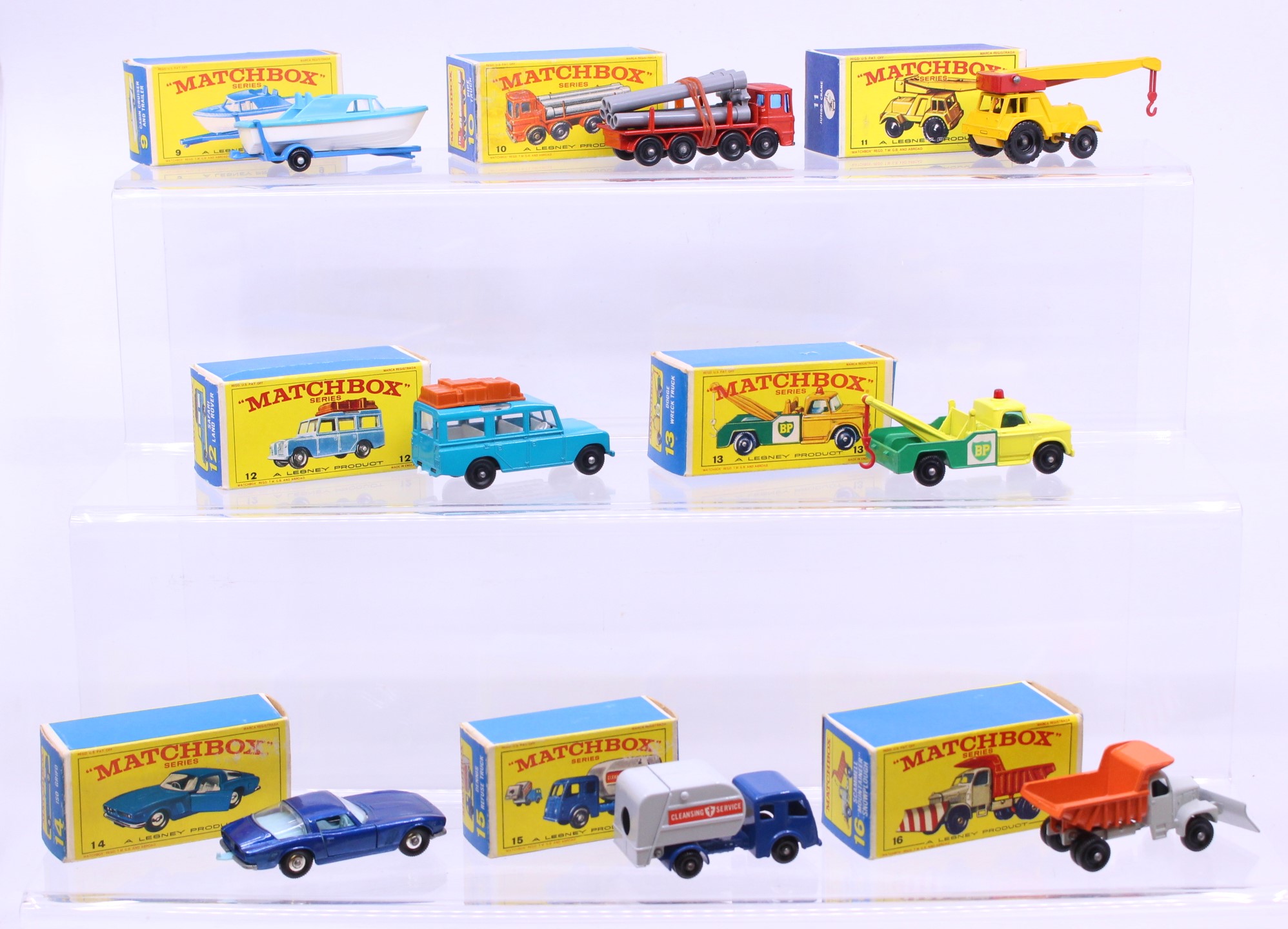 Matchbox: A collection of eight assorted boxed Matchbox 75 Series vehicles to comprise: Cabin - Image 2 of 2