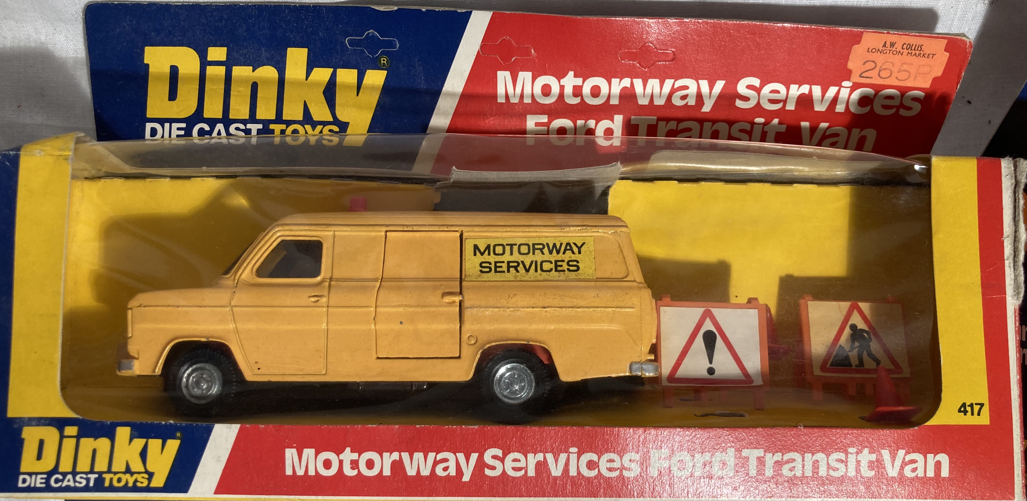 Dinky: A collection of four boxed Dinky Toys commercial vehicles to include: Motorway Services - Image 2 of 5