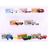 Matchbox: A collection of eight assorted boxed Matchbox 75 Series vehicles to comprise: Ambulance