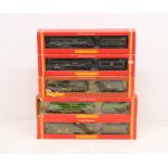 Hornby: A collection of five boxed Hornby, OO Gauge locomotives to comprise: Clevedon Court R380,