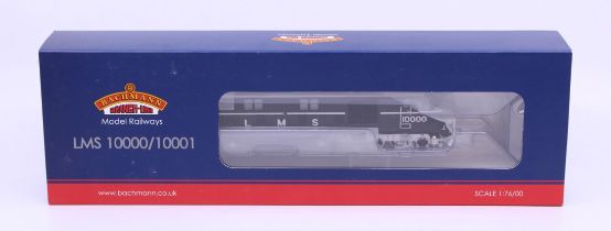 Bachmann: A boxed Bachmann, OO Gauge, LMS 10000 Black and Chrome with LMS Lettering, Produced
