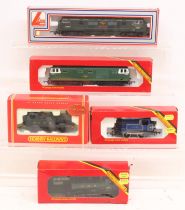 OO Gauge: A collection of five boxed OO Gauge locomotives to comprise: Hornby R074, R2026A, R041 and