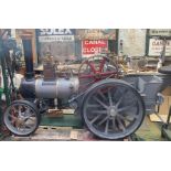 Live Steam: A 4” Burrell Traction Engine. Completed approximately 2015. Latest Boiler certificate