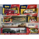 Dinky: A collection of assorted Dinky Toys to include: Command Squad Set, ERF Fire Tender, Ford