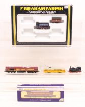 N Gauge: A collection of assorted N Gauge to include: boxed Dapol EW&S locomotive ND005; unboxed
