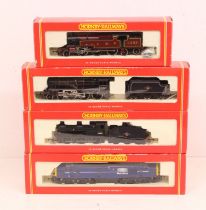 Hornby: A collection of four boxed Hornby, OO Gauge locomotives to comprise: R292, R2066, R2012B and