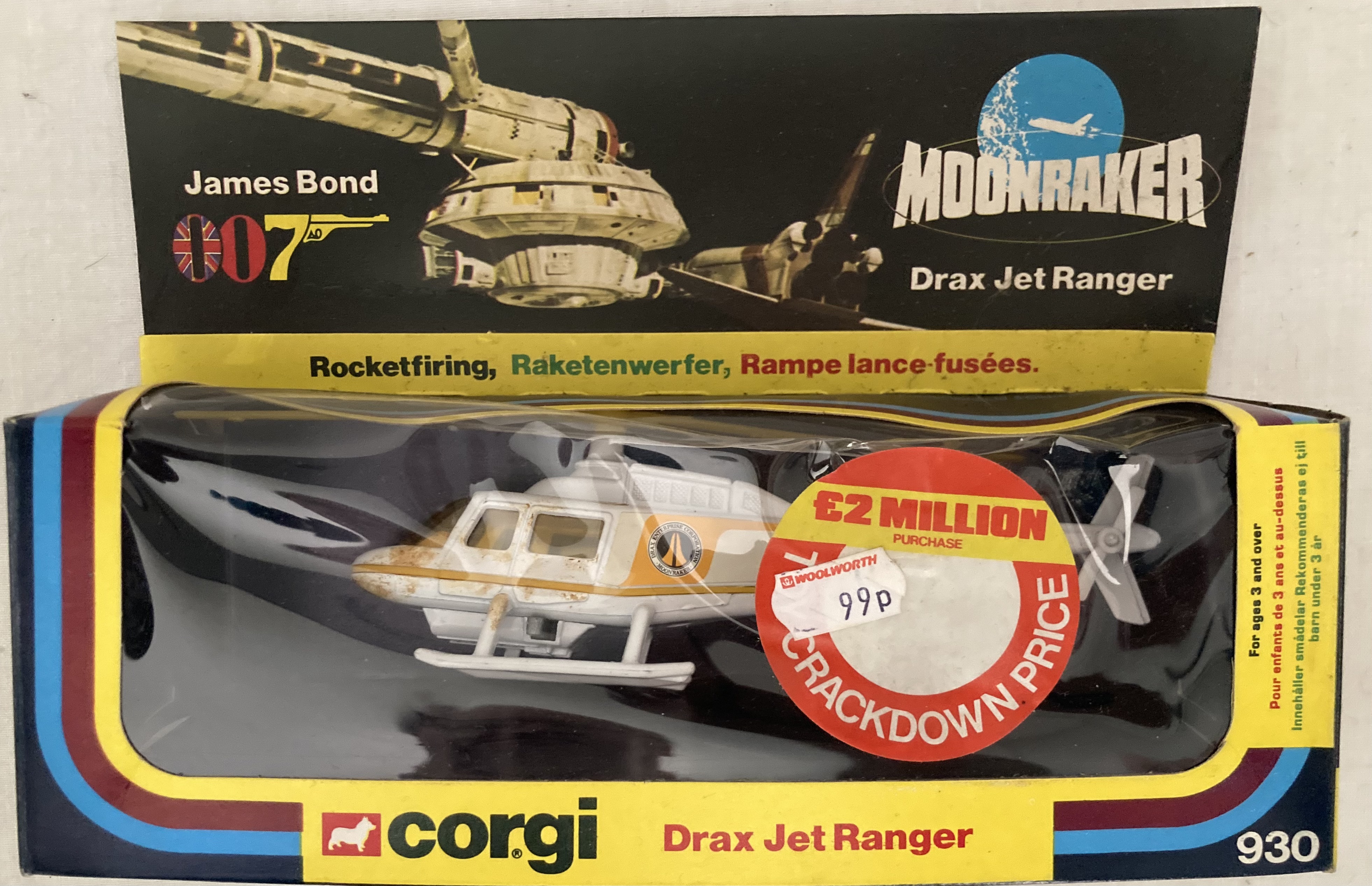 Corgi: A collection of Corgi 007 James Bond vehicles to include: Moonbuggy, Lotus Esprit, Toyota - Image 3 of 8