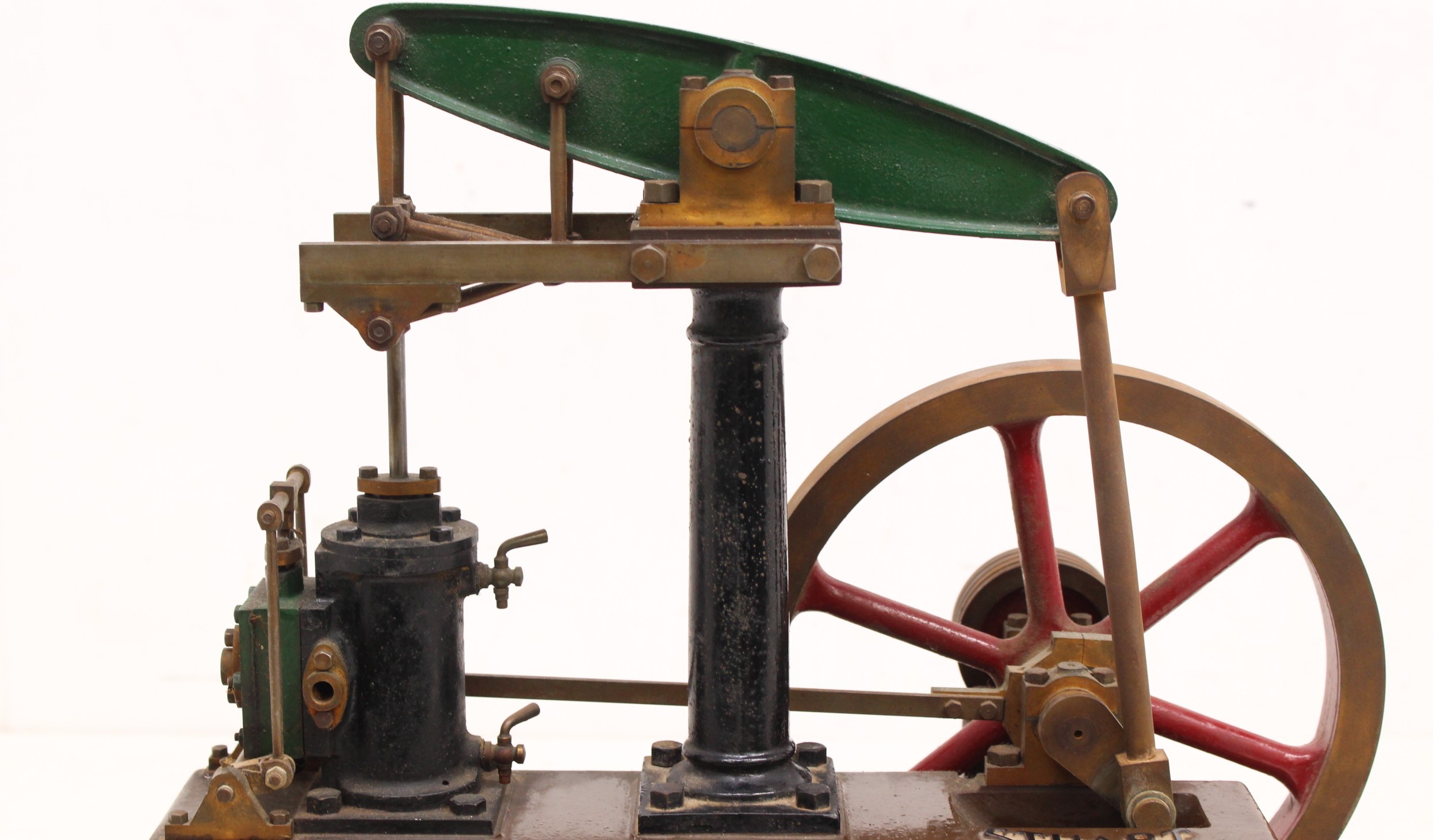 Stuart: A 1940s/1950s Stuart Turner live steam stationary beam engine. Engine measuring approx. 34cm - Image 3 of 4