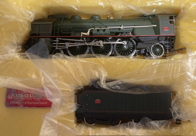 Fulgurex: A boxed HO Scale, Fulgurex, S.N.C.F. 231G 4-6-2 locomotive and tender. Contents in very - Image 3 of 7