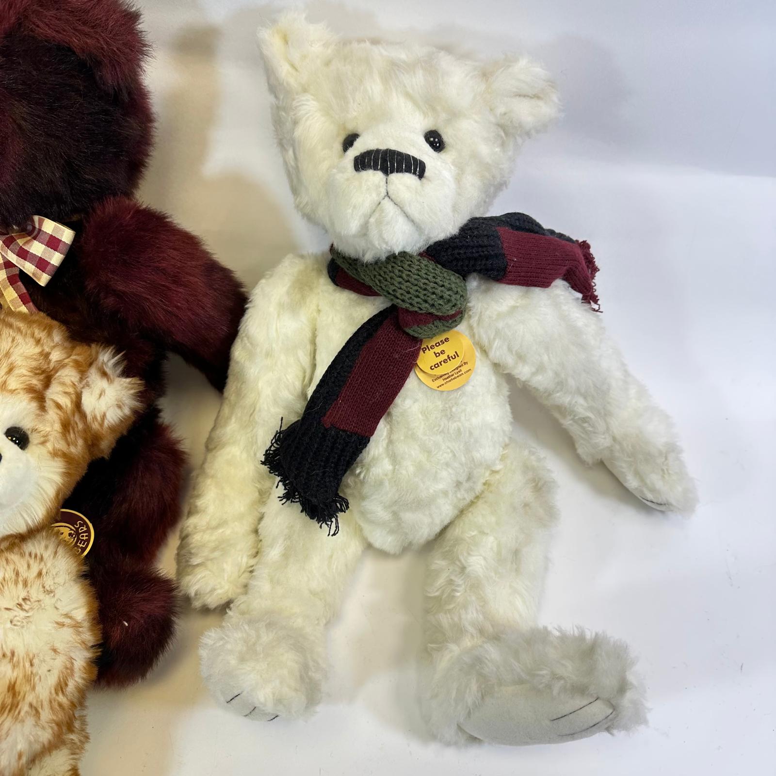 A Group Of 4 Charlie Bear Soft Toys Including Rufus 40cm, Woolley Pulley 43cm, Parker 40cm & Jenkins - Image 5 of 5