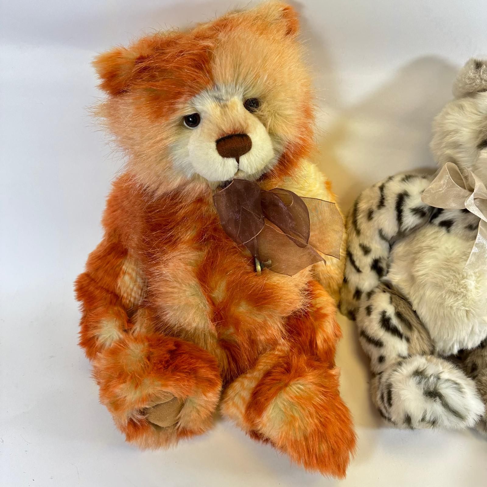 A Group Of 4 Charlie Bear Soft Toys Including Tango 44cm, Giselle 40cm, Kit 28cm & Hattie 28cm - Bild 5 aus 5