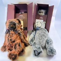 A Group Of 4 Charlie Bear Soft Toys Including Nimbus 46cm, Terry 50cm, Birthday Bear 2020 &