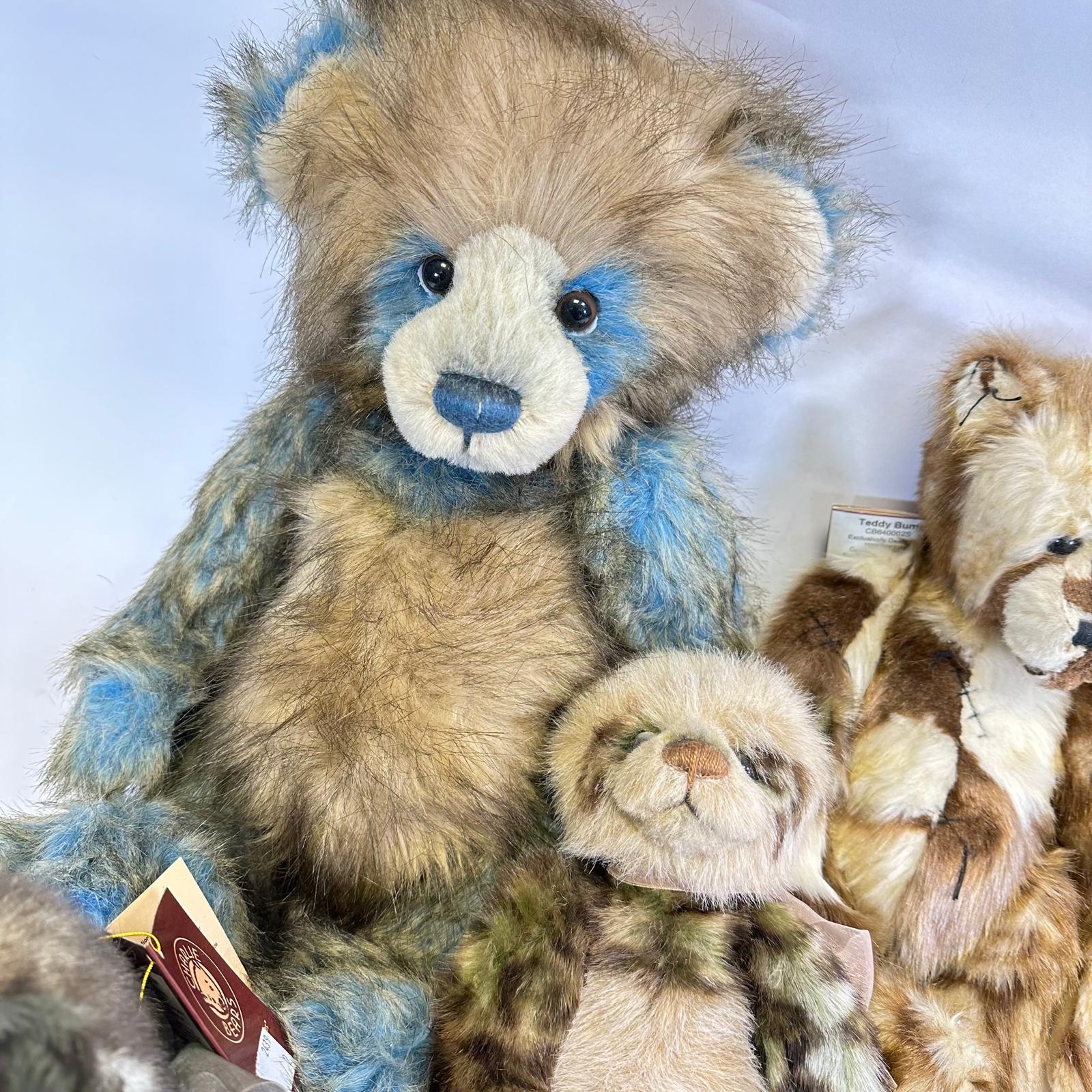 A Group Of 4 Charlie Bear Soft Toys Including Smidgen 30cm, Dakota 44cm, Teddy Bump 34cm & Olive - Image 3 of 4