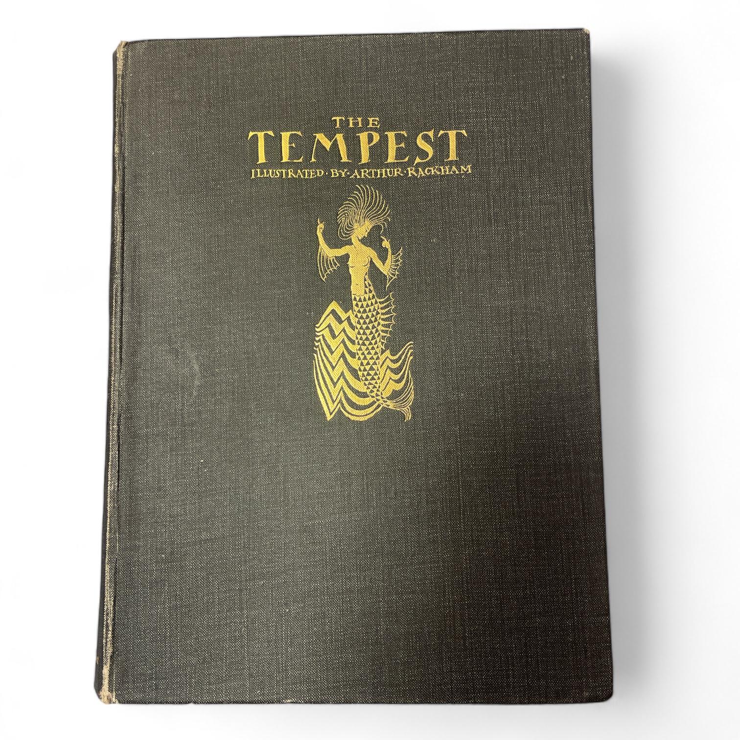 A first edition THUS 1926 The Tempest, William Shakespeare illustrated by Arthur Rackham printed