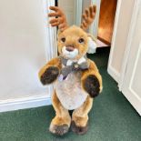 A Charlie Bear Limited Edition Skyfall Large Reindeer Limited 344 of 1000 Pieces In Good Condition