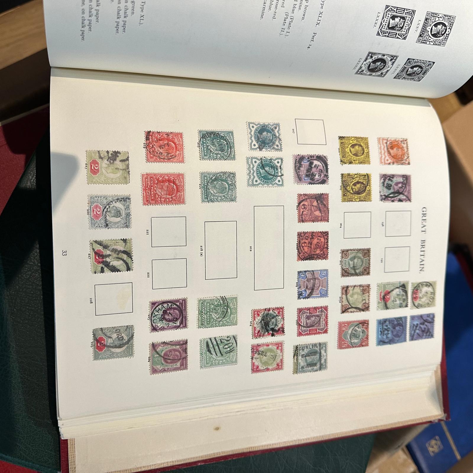 An large stamp collection in albums and loose, world collection contained in 21 boxes - Image 18 of 21