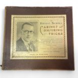 A vintage Ernest Sewell Cabinet of Conjuring Tricks