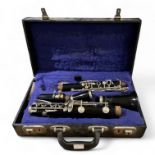 ***AWAY*** An English clarinet, no 429376 with hard case.