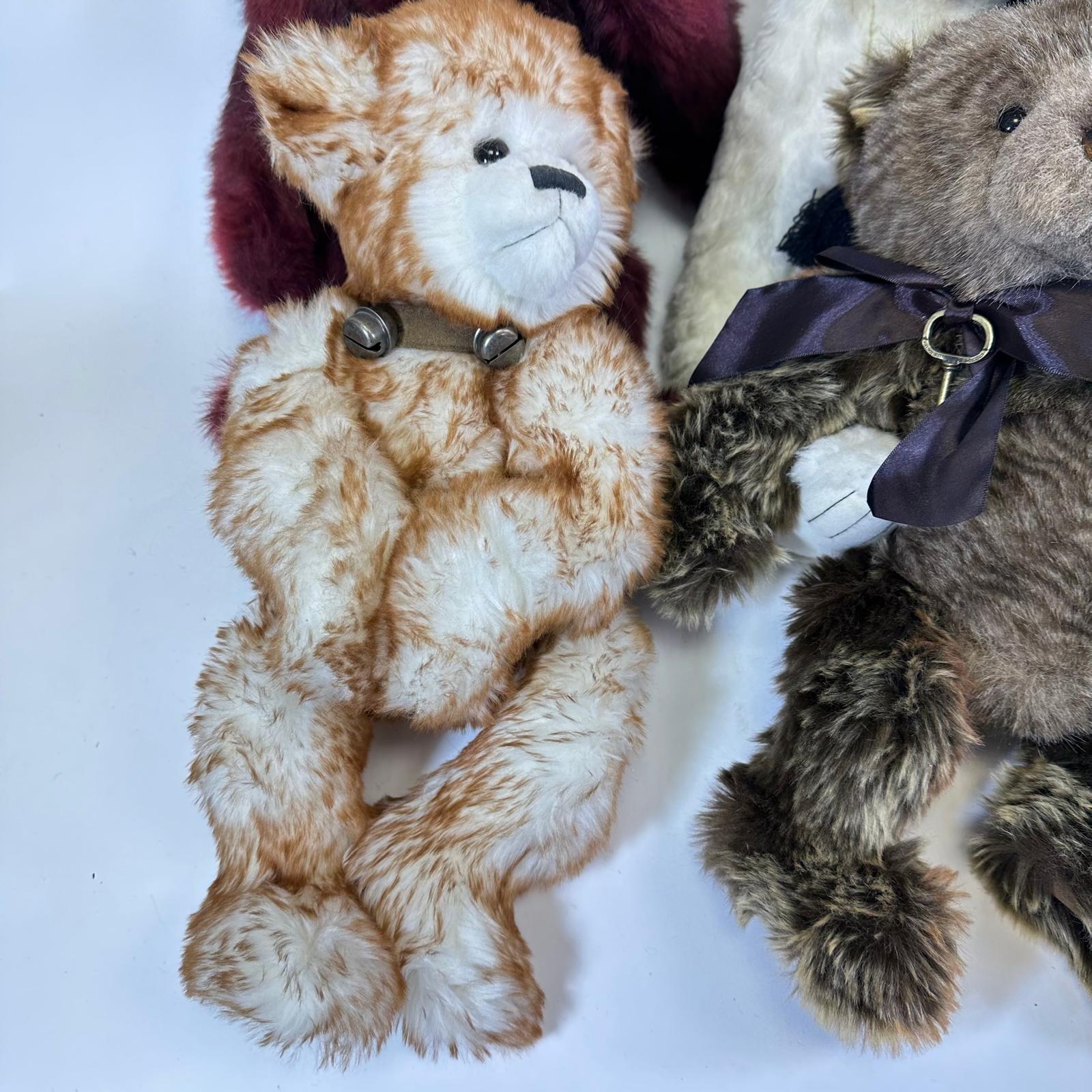 A Group Of 4 Charlie Bear Soft Toys Including Rufus 40cm, Woolley Pulley 43cm, Parker 40cm & Jenkins - Image 2 of 5