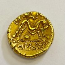 A one sided Celtic Gold Stater 50bc, 16mm, 6.16g