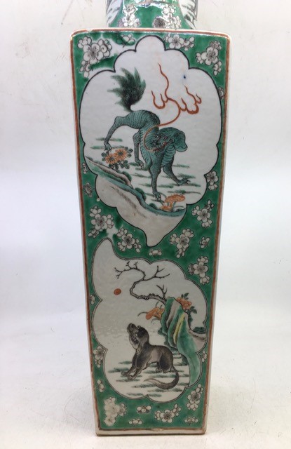 A Chinese vase, H:49cm approx. (a/f) - Image 5 of 8