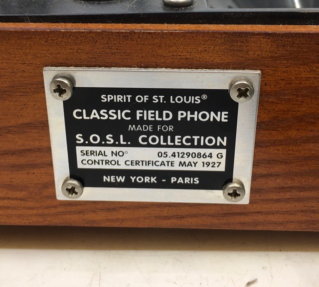 A vintage SPRIT OF ST.L LOUIS telephone. Serial no: 05. 41290264 G, (SH 06 314) - Image 5 of 7