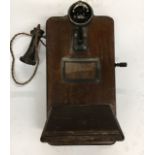 A vintage telephone (a/f)