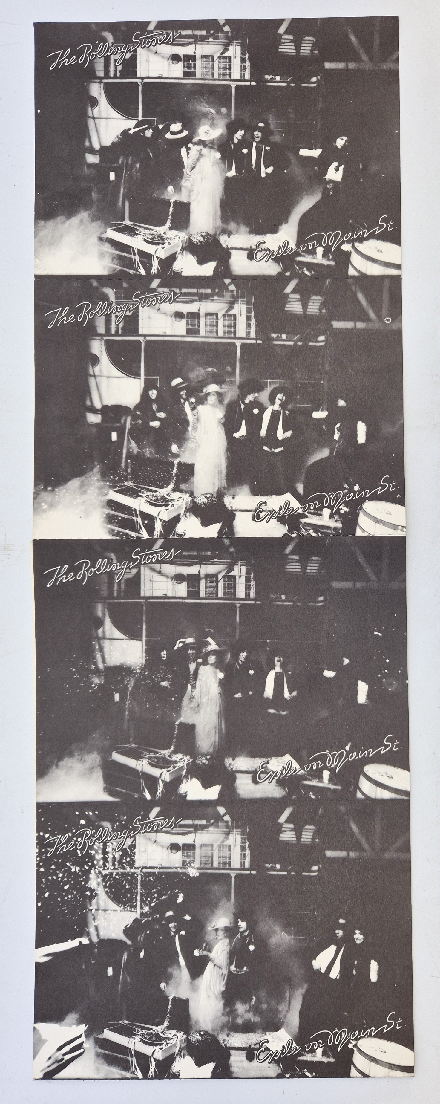 An original Rolling Stones "Exile on Main Street" complete book of twelve postcards issued with - Image 2 of 5
