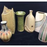 A large collection of studio pottery (qty)