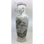 A Chinese republican period famille rose vase. H:49cm