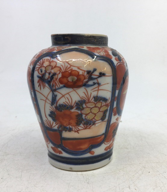 A collection of oriental items to include a Chinese blue and white bowl (a/f), a Chinese earthenware - Image 6 of 6