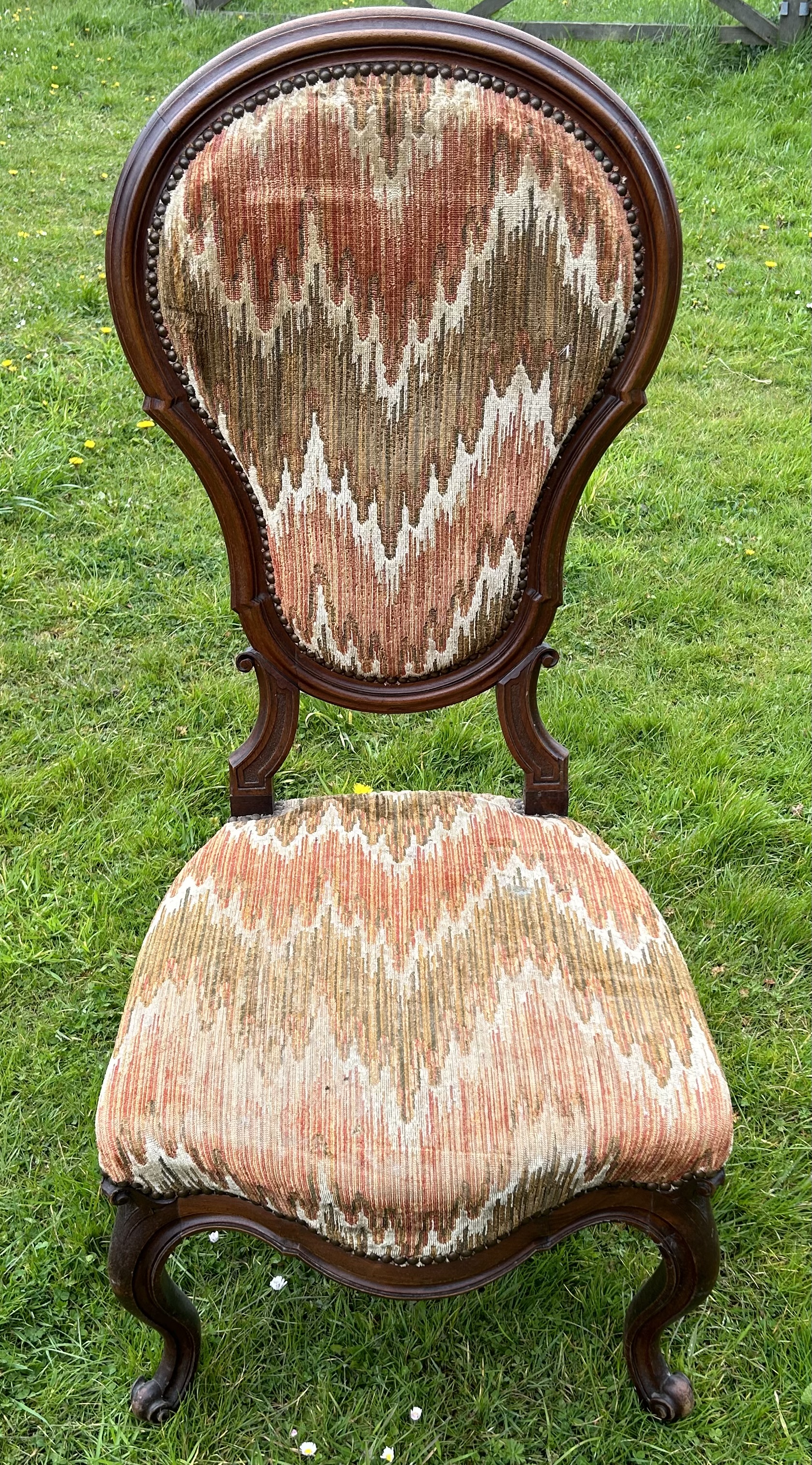 A Liberty covered chair