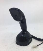 A vintage black telephone (Model no: 1956, PEL NO: A007034856)