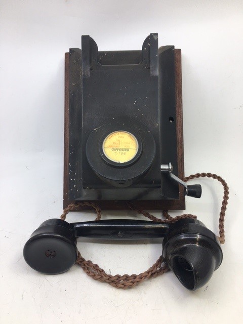 A vintage black bell telephone - Image 3 of 3