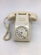 A vintage white bell telephone, (Ericsson) (1143/2/W, FEB-61)