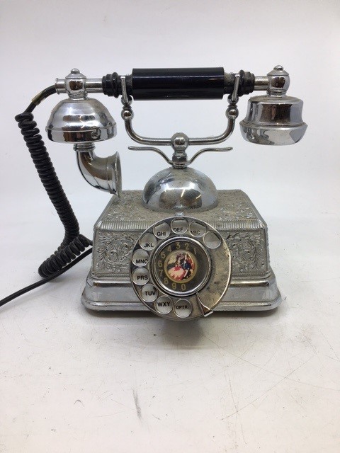 A vintage bell telephone, (MADE IN SINGAPORE)