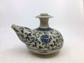 A Qing dynasty Chinese pottery Kendi