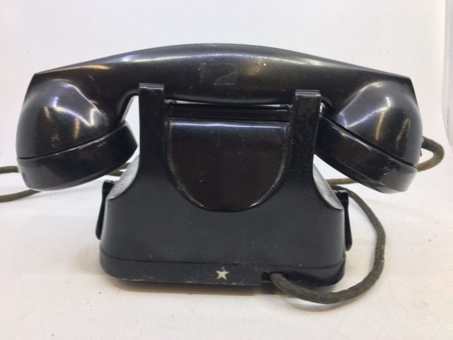 A vintage black bell telephone (RTT-56. A) - Image 5 of 6