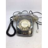 A vintage bell telephone