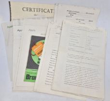 Apple Corps/Beatles: A collection of photocopied documents, letters and related material. Included