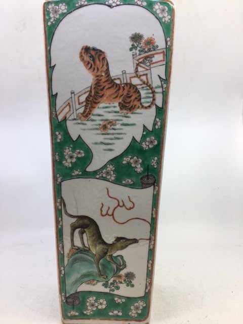A Chinese vase, H:49cm approx. (a/f) - Image 2 of 8