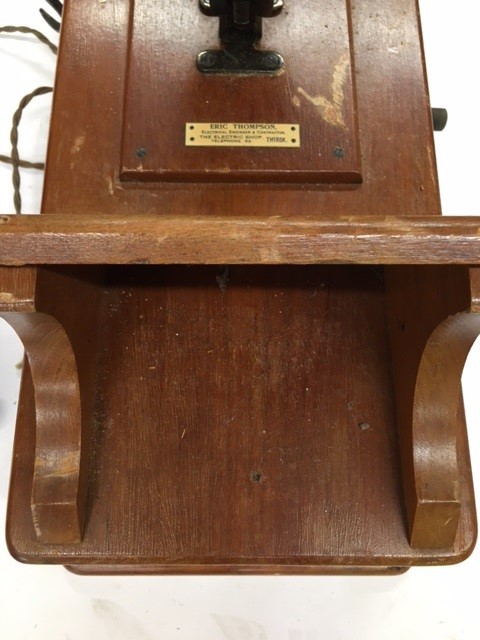 A vintage Eric Thompson telephone (a/f) - Image 5 of 5