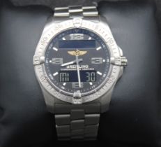 Breitling Aerospace Advantage Quartz Watch.  Comes with Box & Papers.  The circular watch face