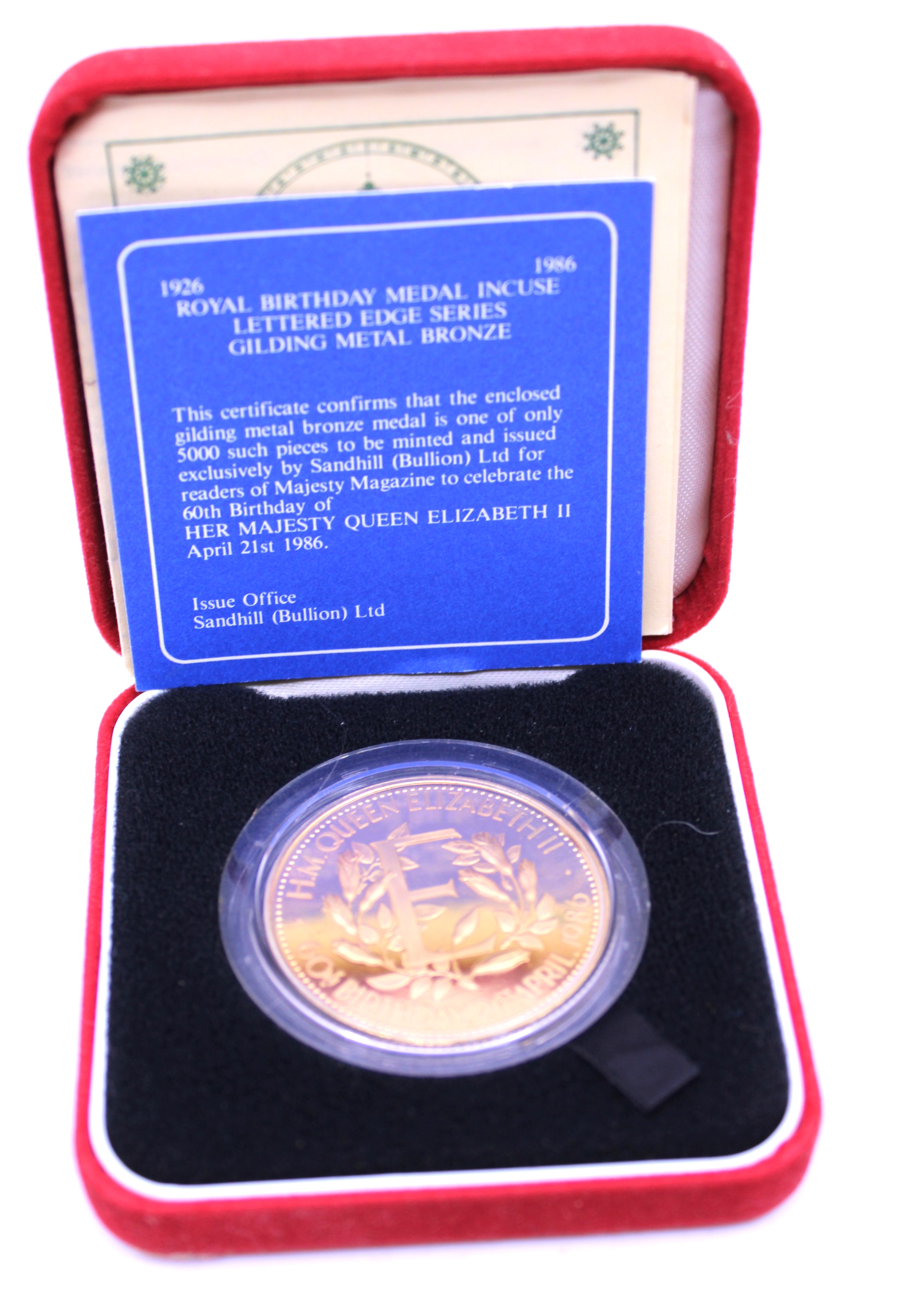 Selection of Two Collectors coins and a Collectors medal.  To include The Royal Mint Withdrawal from - Image 4 of 4