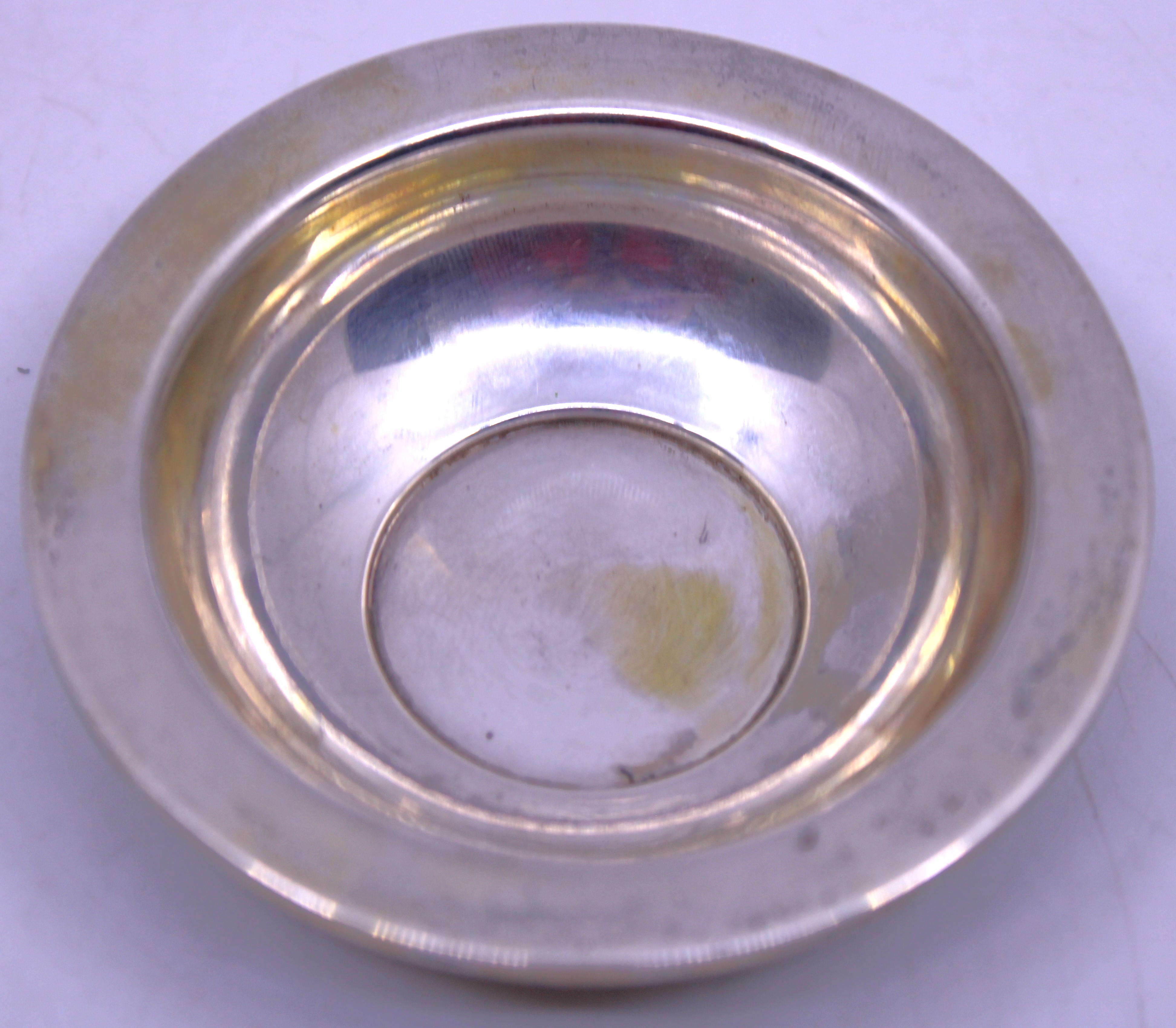 David Anderson "830" Norwegian Silver Creamer, Sugar Bowl and Pin Dish.  The Creamer measures - Image 2 of 5