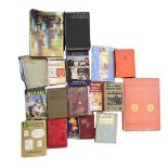 A mixed box of vintage and antique books of assorted interest to include: Lancashite Brief