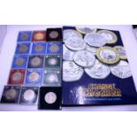 Collection of Collectors Coins.  To include a 2018 Full Set A to Z Alphabet 10p coins in Change